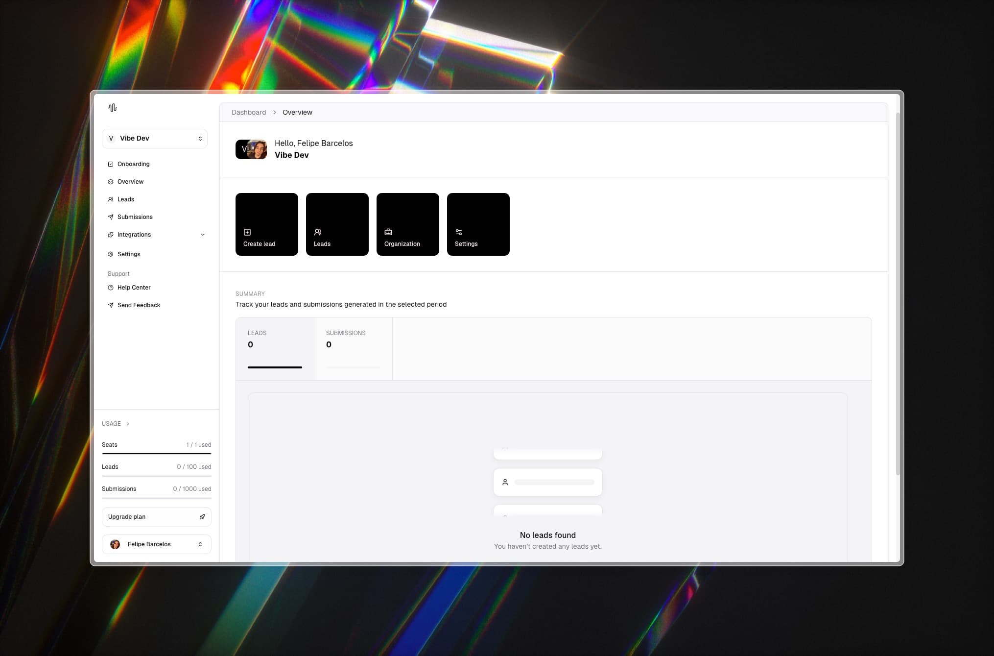 Demo Dashboard (Customize for Your Needs)